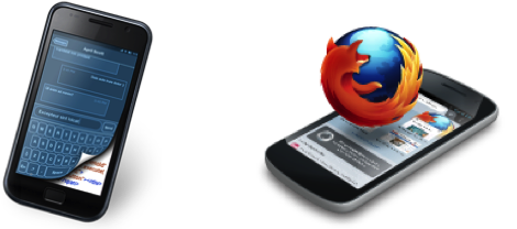 Icons of B2G and Firefox OS